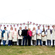 Contestants and judges of The Great British Baking Show season five